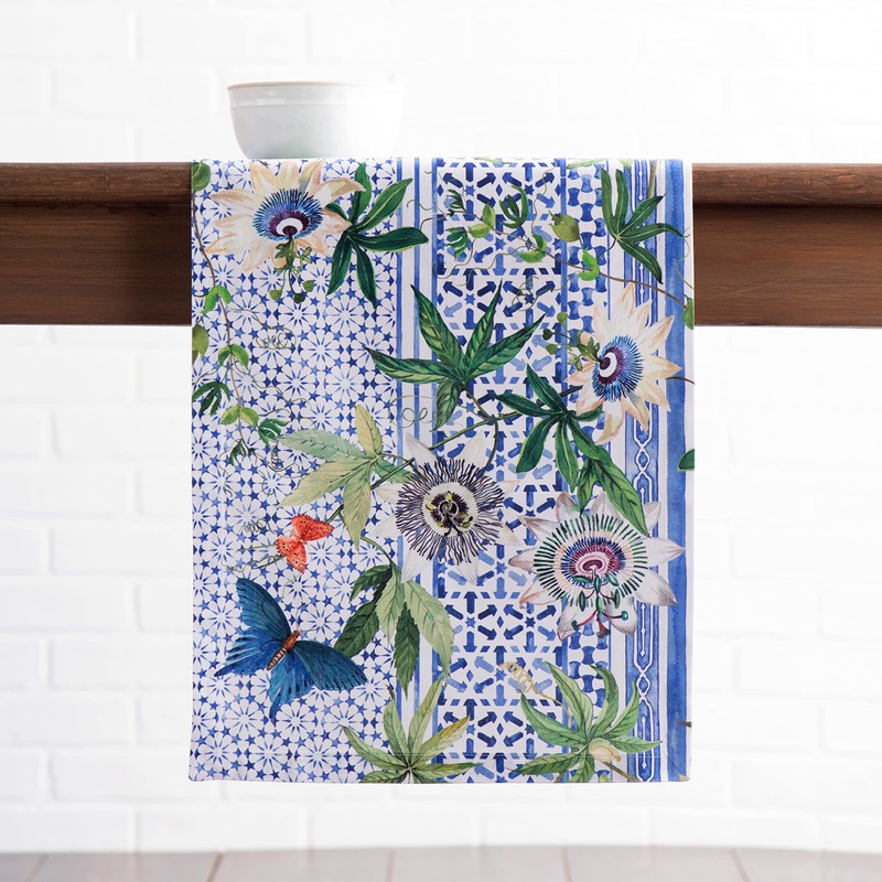 Maison d' Hermine Table Runner 100% Cotton 37cm x 230cm