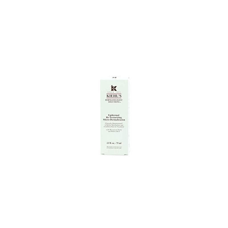 Kiehl's Epidermal Re-Texturizing Facial Scrub, Exfoliates for Smoother Looking Skin,