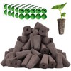 Haligo 100pcs Square Pods for Hydroponics Growing System, 50pcs Square