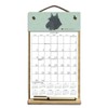 7" x 12" Wooden Refillable Dog Calendar Holder Filled with