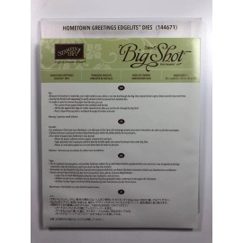 Stampin' Up! HOMETOWN GREETINGS Edgelits - Brand New