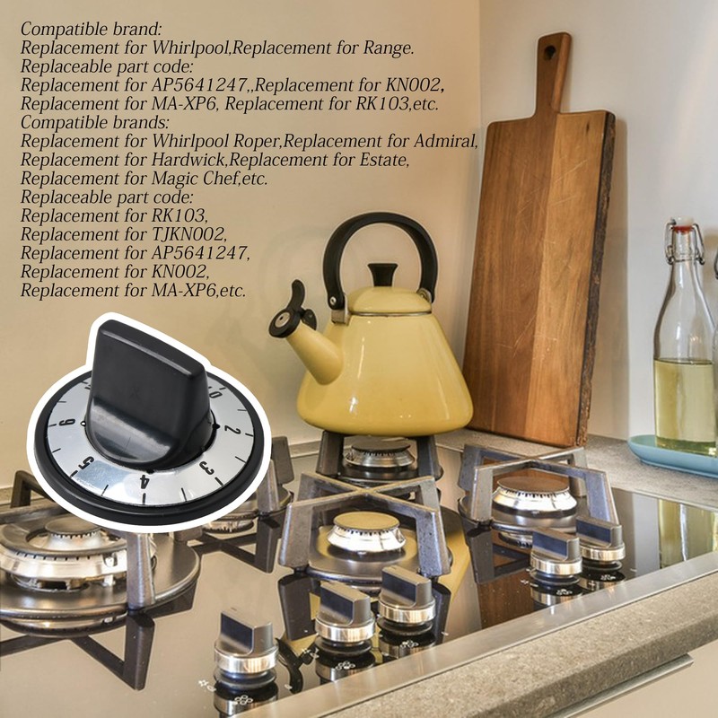 Bstinay Electrical Knob Kit Replacement for Oven Burner Replacement for