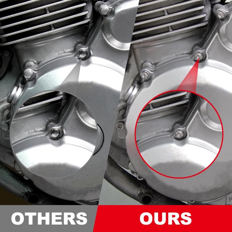 Xitomer Engine Left+Right Cover Bolt Kits Compatible with RD400 1976-1980