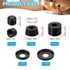PATIKIL Skateboard Bushing 90A PU Longboard Truck Rebuild Kit Bushing