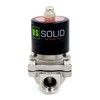 U.S. Solid 110V AC 1/2" Stainless Steel Solenoid Valve Direct
