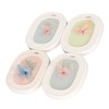 4PCS Set Wardrobe Aromatherapy Wax Tablets Long Lasting Floral Scent