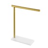 JQK Hand Towel Holder Stand Brushed Gold, Modern Tree Rack