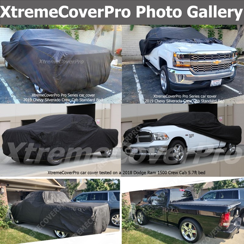 Car Cover fits 2019 2020 2021 Chevy Silverado 1500 Crew