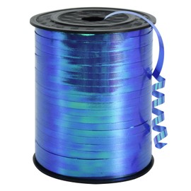 BEISHIDA 500 Yards Blue Ribbons Balloon String 5mm for Gift Wrapping, Thin Curly Ribbon for Craft Balloon String Birthday Party Decoration Embellish Wedding