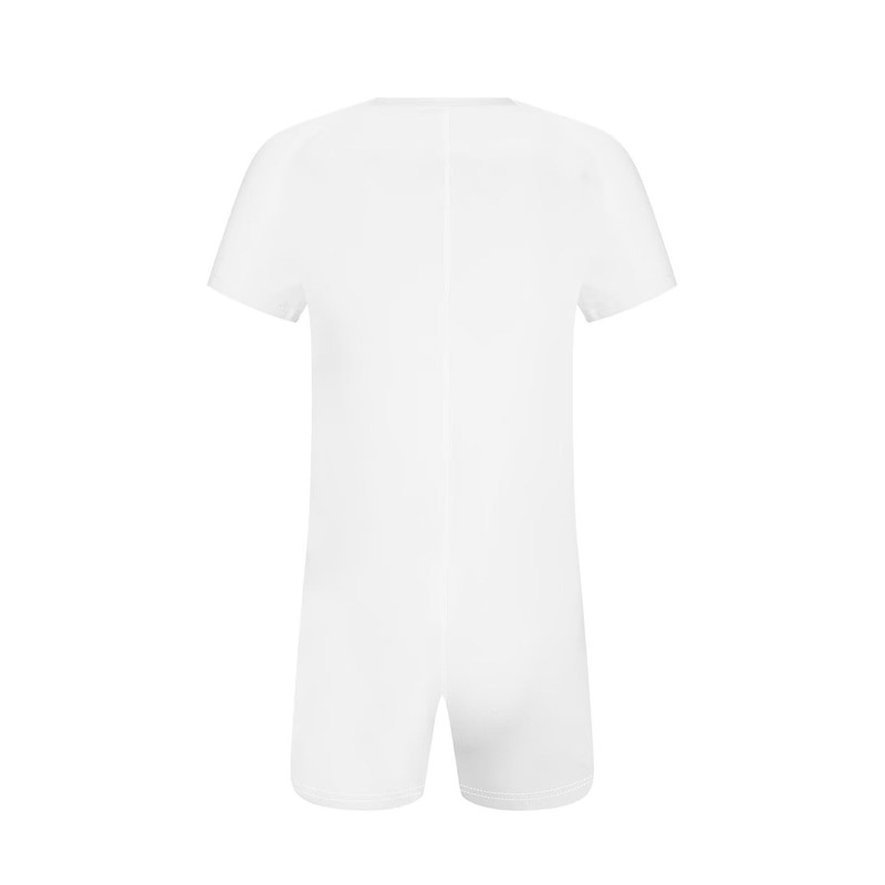 Landofgenie Mens Short Sleeve Onesie Jumpsuit Romper Pajamas Stretchy Cotton