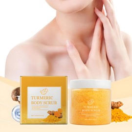 Natural Turmeric Scrub for Dark Spots Scrub with Organic Shea Butter 3.5 oz