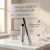 Slender Curl Styling Mascara Black - Waterproof Lengthening Volumising Formula