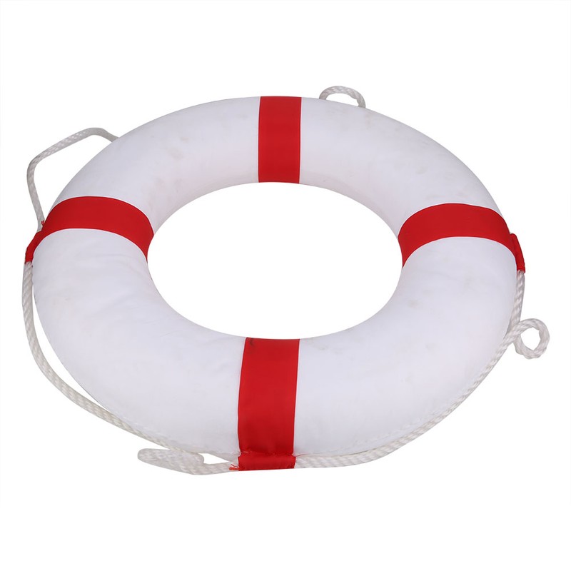 Swimming Pool Safety Ring Adult Child Lifeguard Buoy Life Preserver