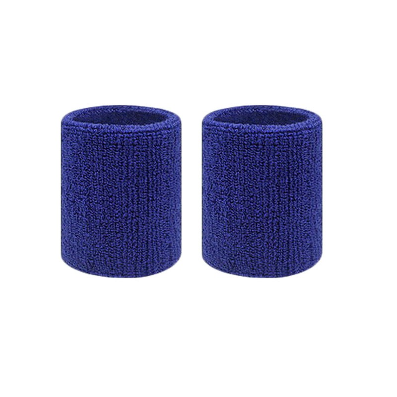 Sports Wrist Sweatbands for Workout – Soft Stretch Knit Sweat