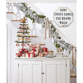 DearHouse 6FT Silver Berry Christmas Garland, Flexible Artificial Berry Garland for Indoor Outdoor Home Fireplace Decoration for Winter Christmas Holiday New Year Decor