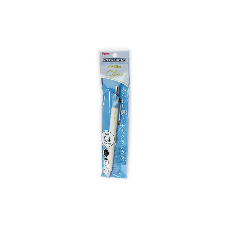 EnerGel Ballpoint Pen, Klena, 0.4mm, Extra Fine Point, Saxophone Blue