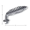 45 Degree Spring Handle with 1/2 inch Rod for BBQ