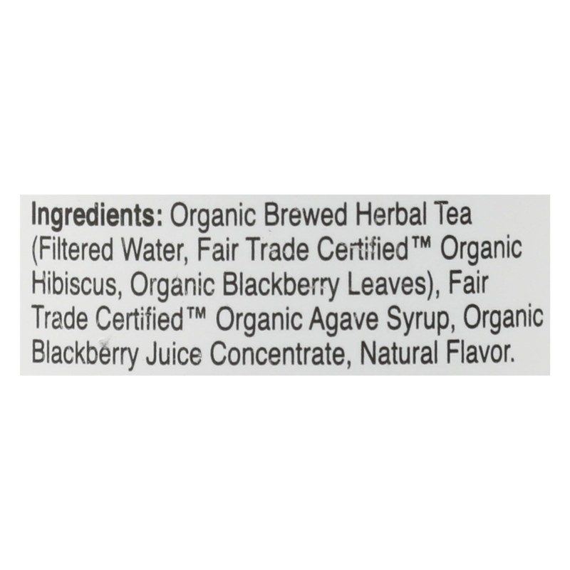 Eat The Change Just Ice Tea Organic Berry Hibiscus Herbal