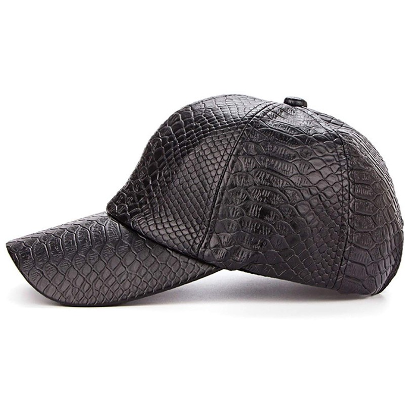CHROME CRANE CB037 Men's Hat, Cap, Crocodile Crocodile Leather, Autumn/Winter,