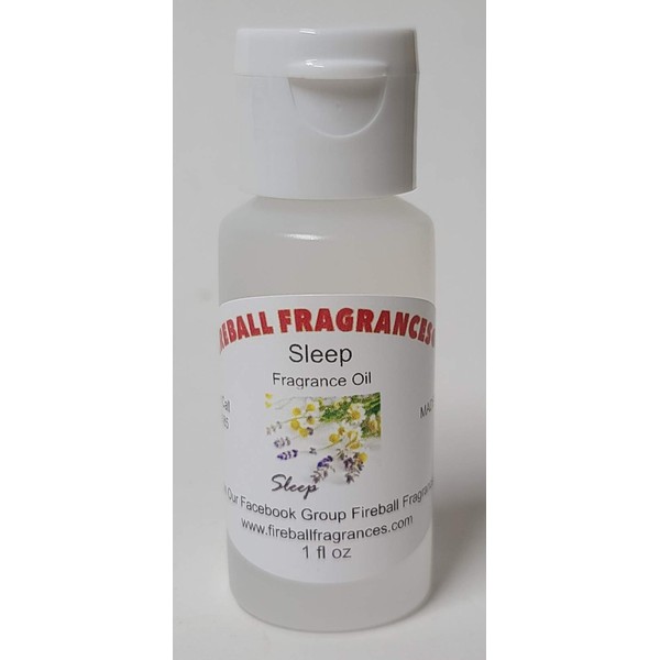 Sleep Scented Oil ~Lavender & Chamomile~ by Fireball Fragrances - 1 Oz Bottle