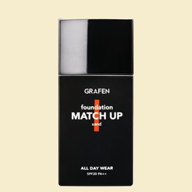 Anjumain Graphen Match Up Foundation 40ml, 24 Sand, 1 pc. / 그라펜 매치업 파운데이션 40ml, 24 Sand, 1개