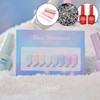classic nail Balagel Blue Shimmer Glitter Gel 8-piece set +