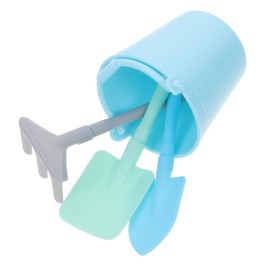 TOYANDONA 3 Sets Gardening Tools Outdoor for Mini Sandbox Sand Buckets Mini Buckets Gardening Spade Beach Bucket Gardening Shovels Beach for Snow Sand Pp