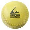 LINDSPORTS Soft Softball No. 3, Yellow, 12 Balls (1 Dozen)