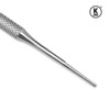 K-Pro Ingrown Toenail File - Double-Ended Stainless-Steel Nail Filing Tool