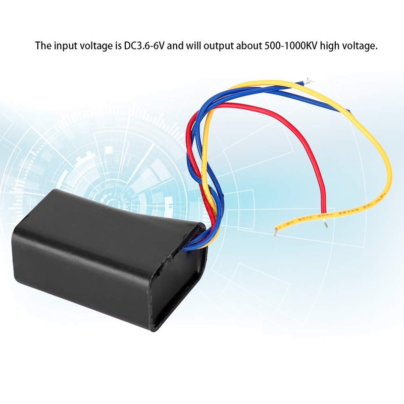 High-Voltage Generator, DC3.6-6V 1000KV Boost Power Module Inverter Integrated Pulse