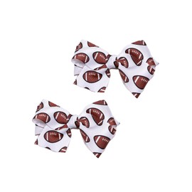 Baby Girl's Turban Headband with Football Bows and Hair Band BBG19 (B1)