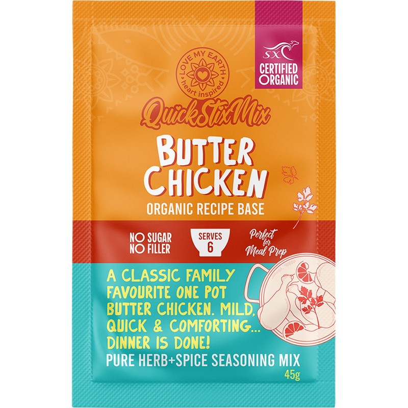 Love My Earth Quick Stix Mix Organic Recipe Base Butter