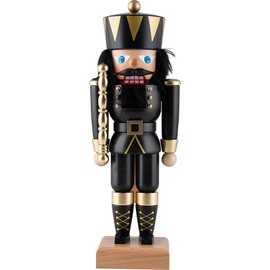 Christian Ulbricht Nutcracker King Black - 27 cm