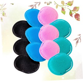 FOMIYES Hair Shampoo Brush Comb Set Pcs Massage Hair Scalp Brush Plastic Home Salon Random