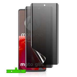 KeHowy Privacy Screen Protector for Motorola Moto G85 5G, [2 Pieces] [Bubble Free] Anti-Spy TPU Protection Protective Film for Motorola Moto G85 5G