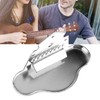Mandolin Tailpiece Chrome Replacement Zinc Alloy Guitar Parts Instrument Accessories