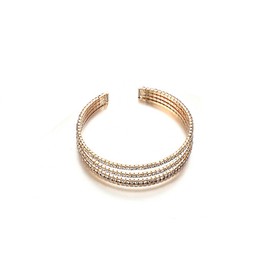 Stocking Stuffers Holiday Outfits for Women 2024 Rhinestone Bracelet Prom Jewelry Tennis Bracelets for Women Prom Bracelet Cuff Bracelet Wedding Jewelry Crystal Bracelet Costume Jewelry for Women