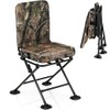 DORTALA 360 Degree Swivel Hunting Chair, Portable Hunting Blind Chair