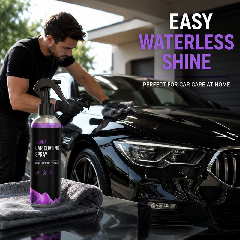 100 mL Car Surface Cleaning Spray for Wheels & Paint