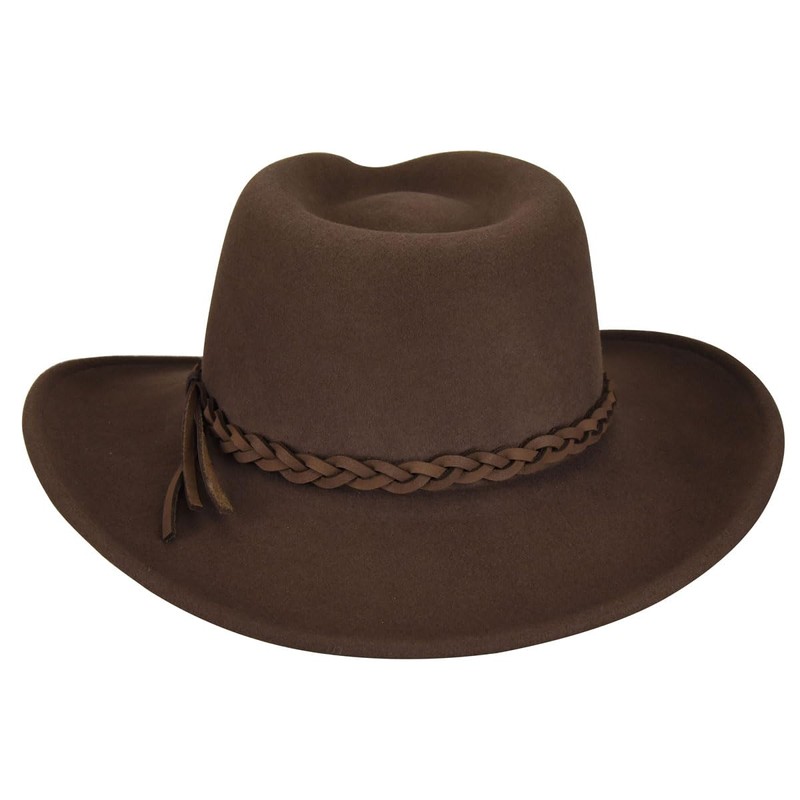 Bailey Western Men's Switchback, Pecan, Medium