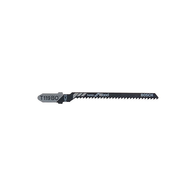 Bosch T119BO 3-Inch 12-Tooth Jig Saw Blades (5-Pack)
