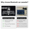 SoulBay Cassette Bluetooth Adapter for Car, Bluetooth 5.0 Tape Deck