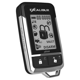 Excalibur 151003E Replacement 2 Way LCD Alarm Remote for Al18703Db