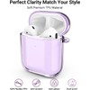 ULAK for Airpods 2 & 1 Case Clear Soft TPU