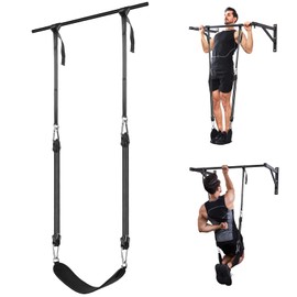 Pull Up Assist Bands, Pull-Up Aid Supported Pull-Up Band Pull-Up Aid Bands Chin Up Fitness Band Set for Women & Men Full Body Workout (Black)