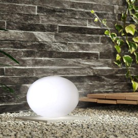 V-TAC RGB LED Ball Outdoor Lamp Garden Remote Control Yard Spotlight Colour Changing Light Dimmable 40141