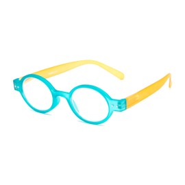 Readers.com Reading Glasses: The Flamingo, Acetate round Style for Men and Women