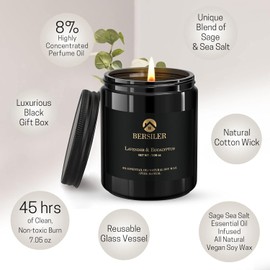 Bersiler Scented Candles Gifts for Women - 7.2OZ