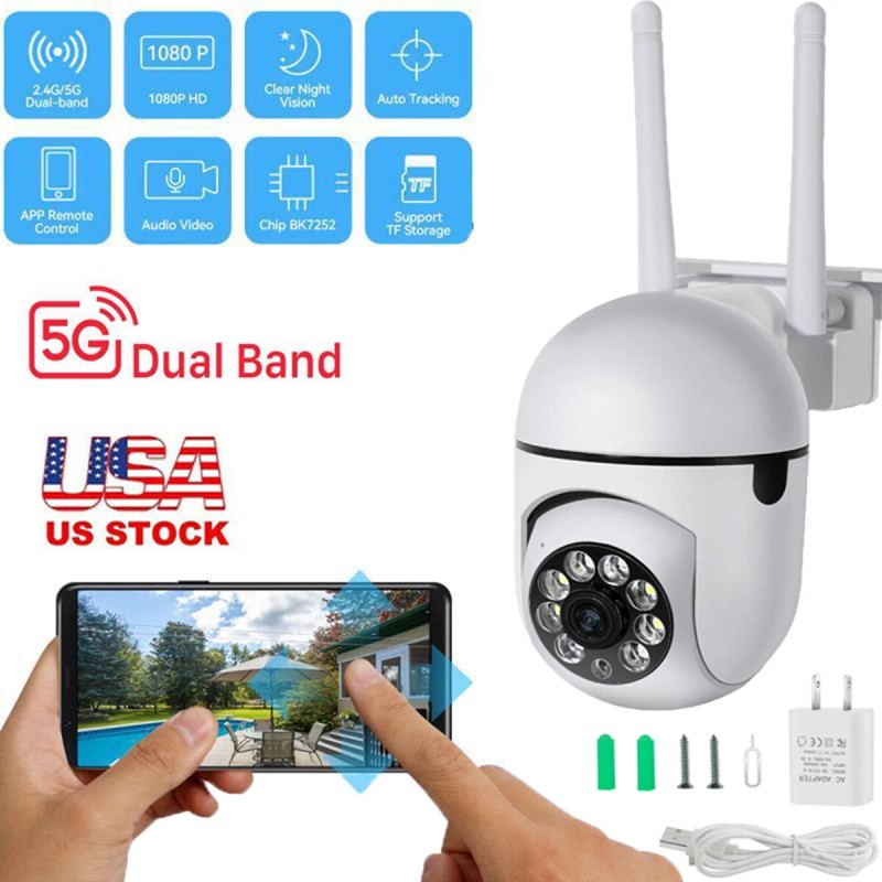 2Pcs Yi Lot HD 1080P Wireless Wifi 5G Home Security