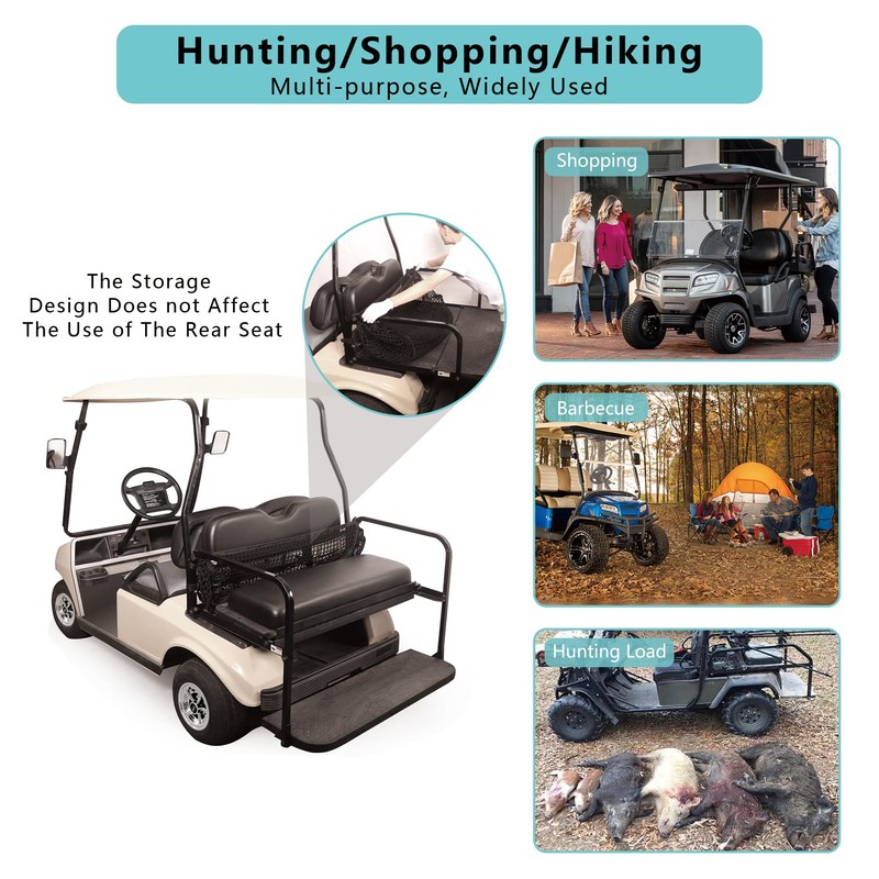 10L0L Golf Cart 4 Passenger Reticulum Bag for Yamaha EZGO